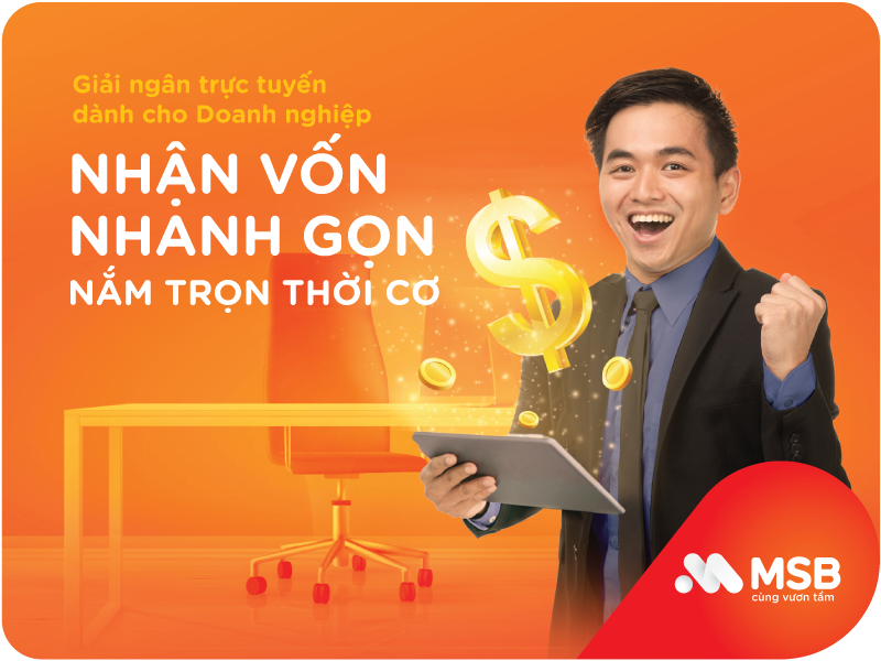 MSB SME - mở tài khoản doanh nghiệp